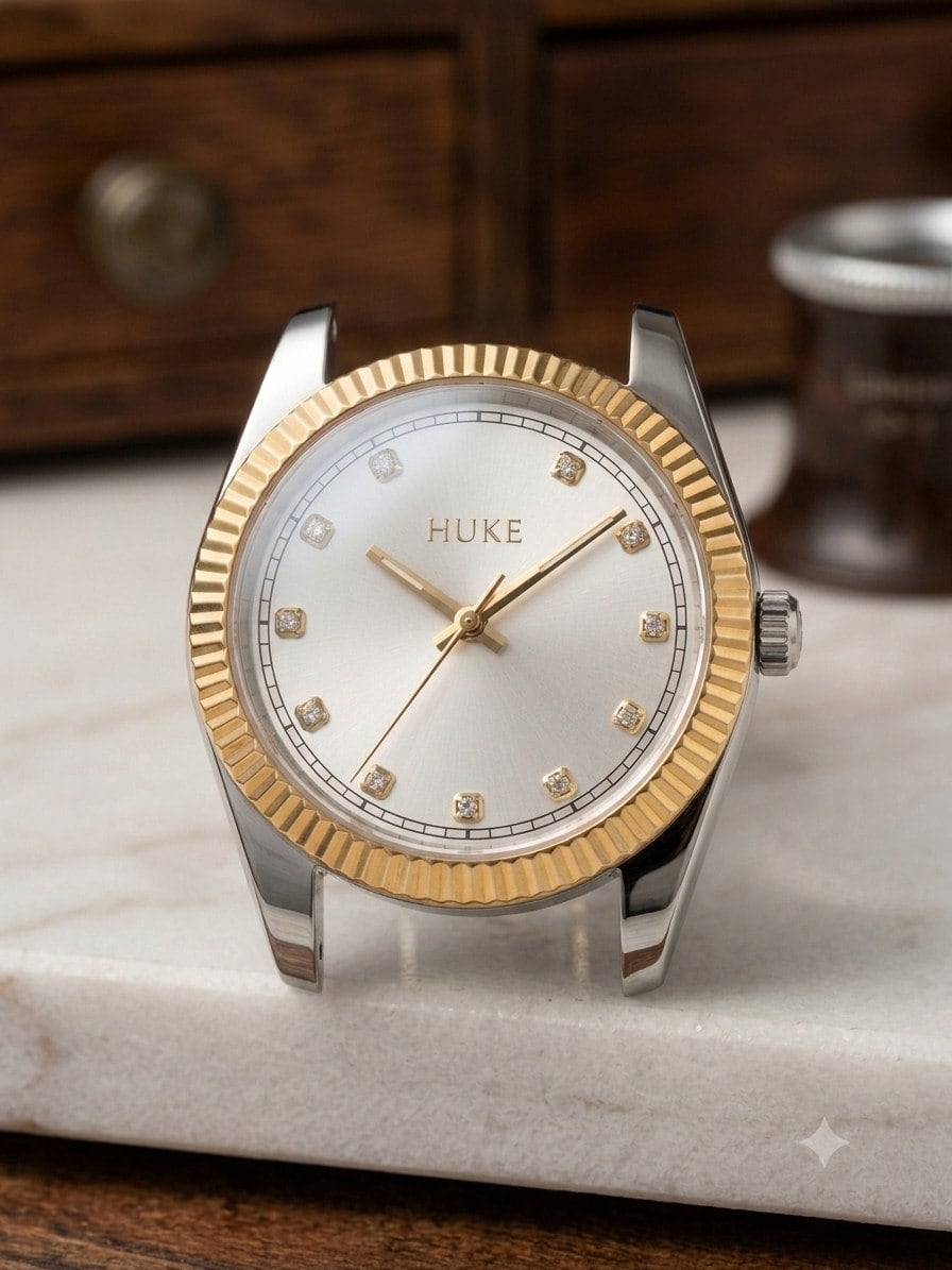 Huke Two-Tone & Gold watch